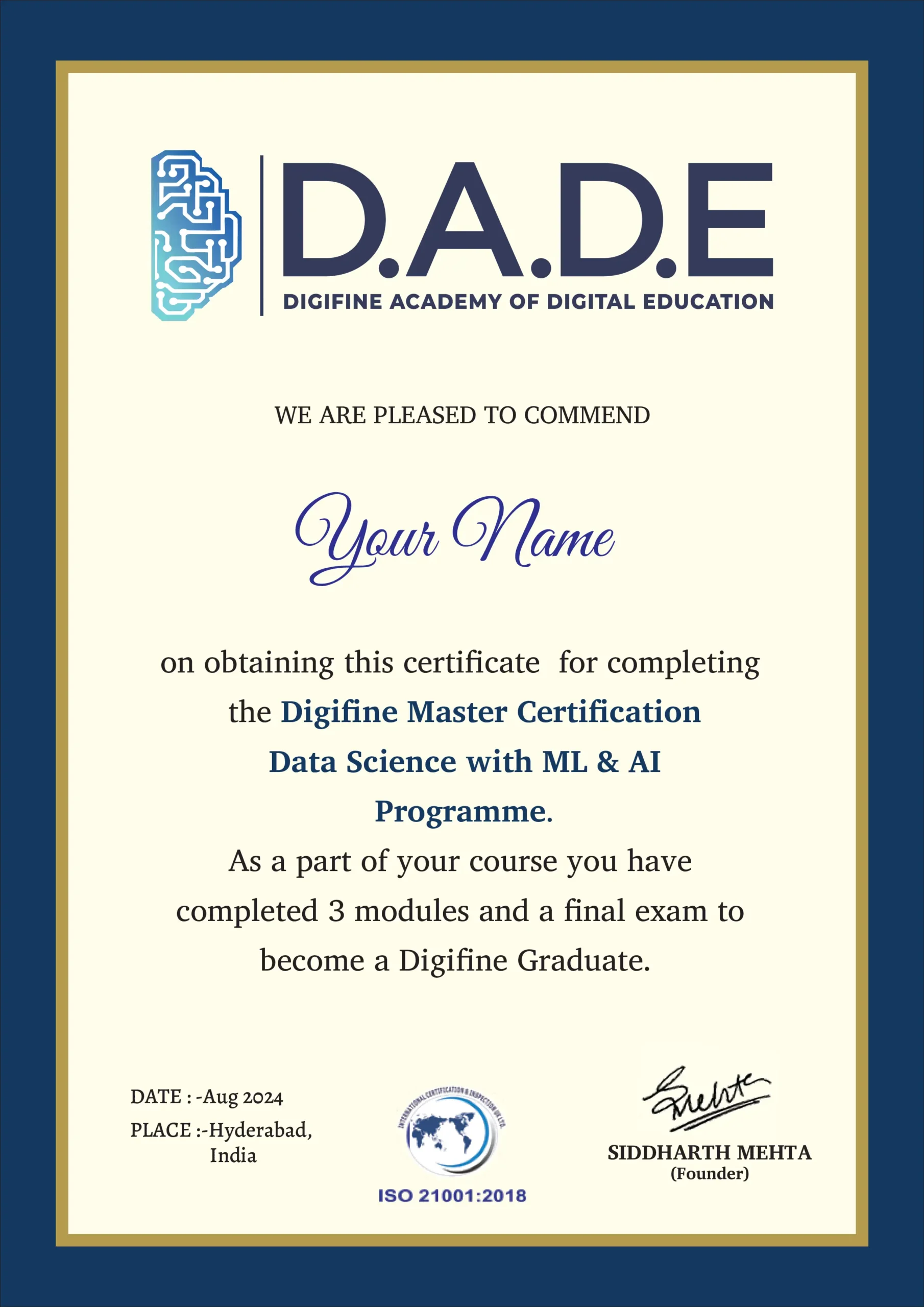 Data Science with ML & AI -1