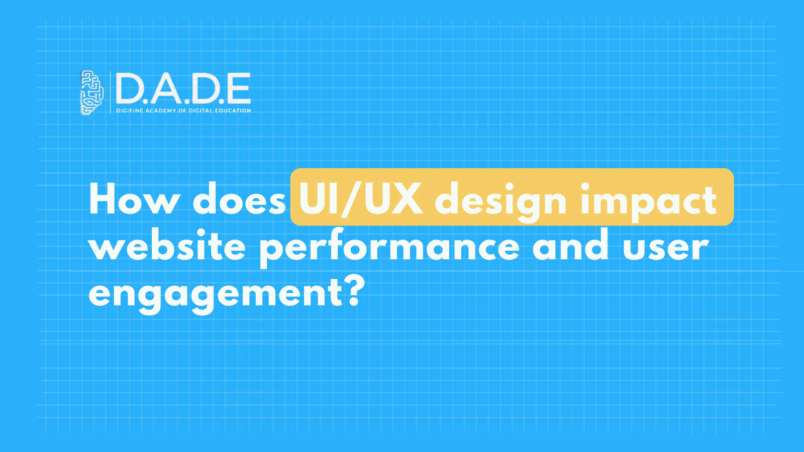 How does UI/UX design impact website performance and user engagement?